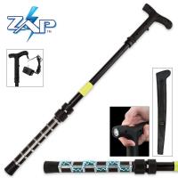 PCANE - Zap Self Defense Cane with Flashlight