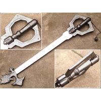 PK-213 - Sleeping Lion All Metal Kingdom Keyblade Steampunk Steel Bladed Hearts