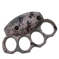 PK-2442DG - Frag Out Metal Paper Weight Grenade Motif Knuckle Shape Urban Digital Camo