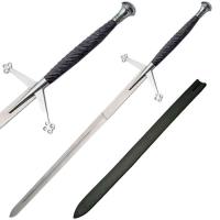 PK-5052BK - Claymore Sword w/ Black Handle  (52&quot; in Overall Length)