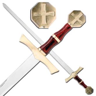 Crusader Knights Honor Cross Sword
