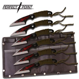 Throwing Knife Set PP-023-6 by Perfect Point