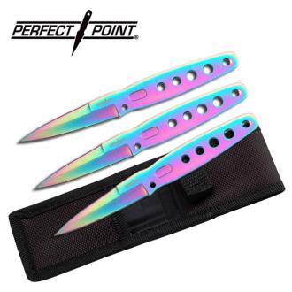 Throwing Knife Set PP-069-3SRB by Perfect Point