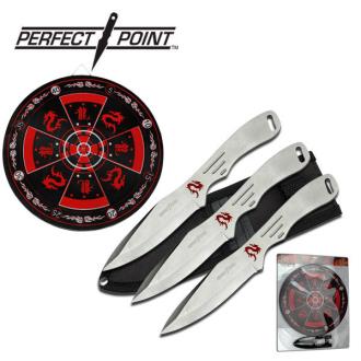 Throwing Knife Set PP-075-3SL by Perfect Point