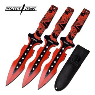 Perfect Point PP-122-3rd Throwing Knife Set