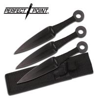 PP-869-3-2 - Perfect Point PP-869-3 Throwing Knife Set 9&quot; Overall