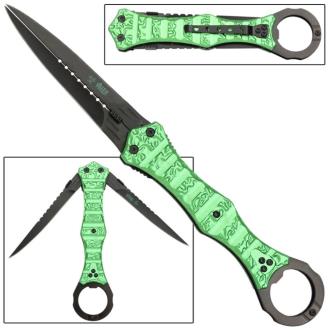 Pathogen Zombie Killer Liner Lock Knife