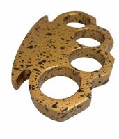 CI-300-GBT - Brass Knuckles Camo Paint Splatter Gold and Black