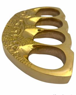 Real Ammo-Grade Brass Knuckles FTW Skull 2