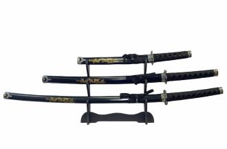 Samurai 3pc Sword Set