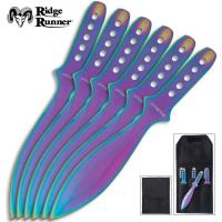 RR538 - Ridge Runner Rainbow Streak Throwers 6 Pc Set