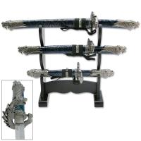 S-237/BL4 - 3 Piece Samurai Sword Letter Opener Set - S-237/BL4 by SKD Exclusive Collection