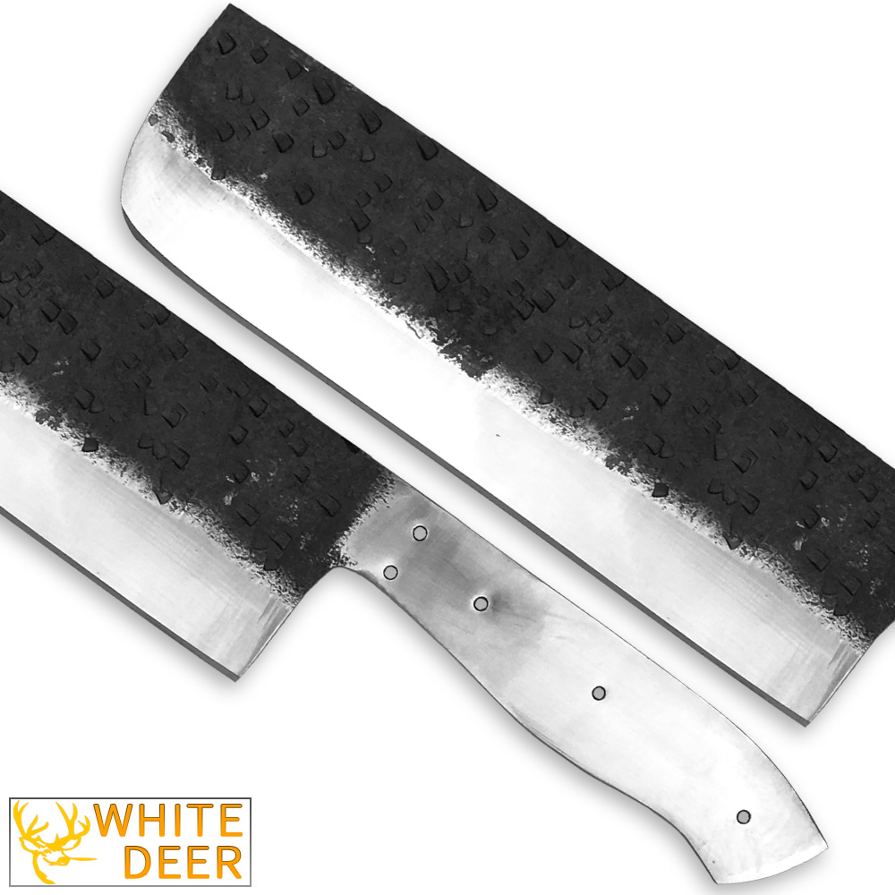 White Deer 1095 Steel Blank Usuba Bocho Knife Kanto Japanese