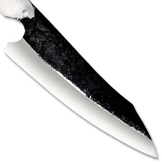 1095 Forged Steel Blank DIY Drop Point Chef Knife