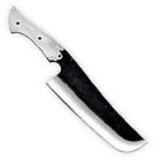 White Deer 1095 Forged Steel Blank DIY Handle Butcher's Japanese Knife