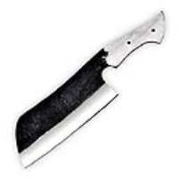 SBDM-2512 - White Deer 1095 Forged Steel Blank DIY Handle Classic Butcher&#39;s Japanese Cleaver
