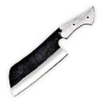 SBDM-2512 - WHITE DEER 1095 Forged Steel Blank DIY Handle Classic Butcher&#39;s Japanese Cleaver