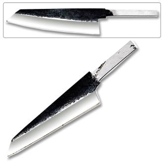 1095 Forged Steel Blank DIY Tanto Point Chef Knife Set of 2