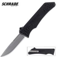 SCHOTF6 - Schrade OTF Assisted Open Drop Point Pocket Knife