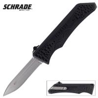 SCHOTF7 - Schrade OTF Assisted Open Double Edge Spear Point Knife