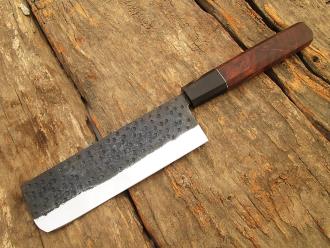 1095 Forged Steel Usuba Bocho Knife Kanto Japanese Chef Cleaver Cutlery