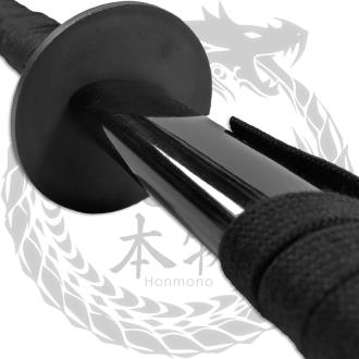 Moshiro Full Tang Koga Ninja Handmade Straitblade Katana Japanese Sword