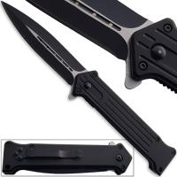 SP-1023BK - Spring Assist Fast Action Knife Black