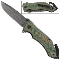 SP1250G - Marsh Gas Spring Assist Emergency Knife