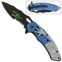 SP1252BL - Archfiends Revolution Spring Assist Knife