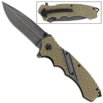 Hyena Drop Point Spring Assist Knife