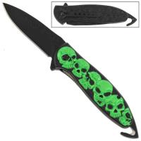 SP1373G - Shadow Breach Spring Assist Knife