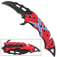 SP1374 - Confederate Razorclaw Karambit Assisted Knife Black