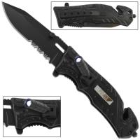 SP1380BK - Fatal Defender Police Spring Assist Knife