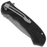 SP1601 - Assisted Opening Black Rose Pocket Knife