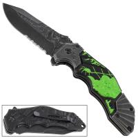 SP1644GN - Dream Specter Pocket Assisted Action Knife