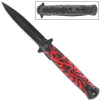 SP1646RD - Heavenly Dragon Spring Assist Knife