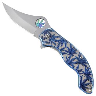 Blue de Hue Spring Assist Pocket Knife