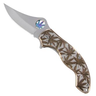 Kona Gold Assisted Opening Pocket Knife