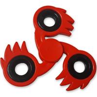 SPIKE-RD - Spitfire Fidget Tri-Spinner Spike Red Fireball Focus ADHD Finger Toy EDC Stress Relief
