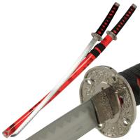 SS1190 - Red Flame Japanese Samurai Katana Sword