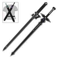 SS1801 - Kiritos Dark Replulser Elucidator Back Sheath Sword Set