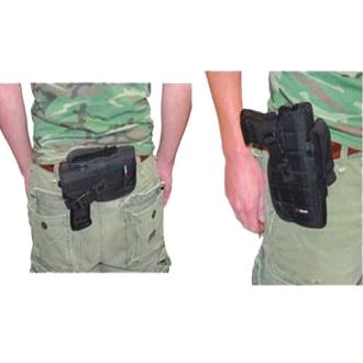 Big Pistol Belt Holster Black