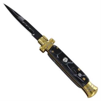 Black Hole Automatic Stiletto Switchblade Knife
