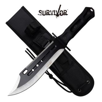 Survivor Sv-Fix002Bk Fixed Blade Knife