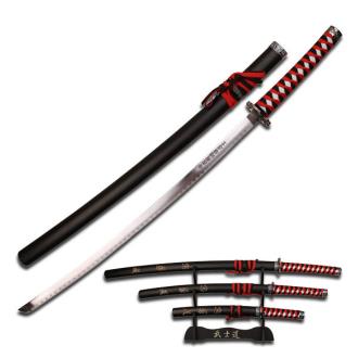 3 Piece Samurai Sword Set SW-68LBK4 by SKD Exclusive Collection