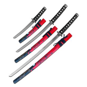 Sw-86rd-4 Samurai Sword Set 3pc.