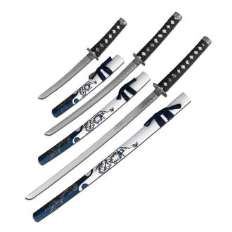 Sw-86wh-4 Samurai Sword Set 3pc.