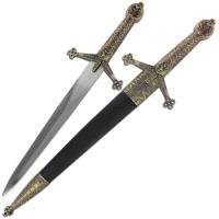 SW1315BR - Scottish Lion Rampant Medieval Dagger