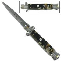 A150BC - Stiletto Milano Bayonet Blade Silver Eagle Real Tree Camo Special A150BC - Stiletto Knives