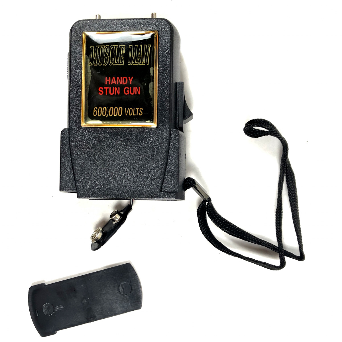 600,000 Volts High Power Voltage Stun Gun Uses 9v Battery